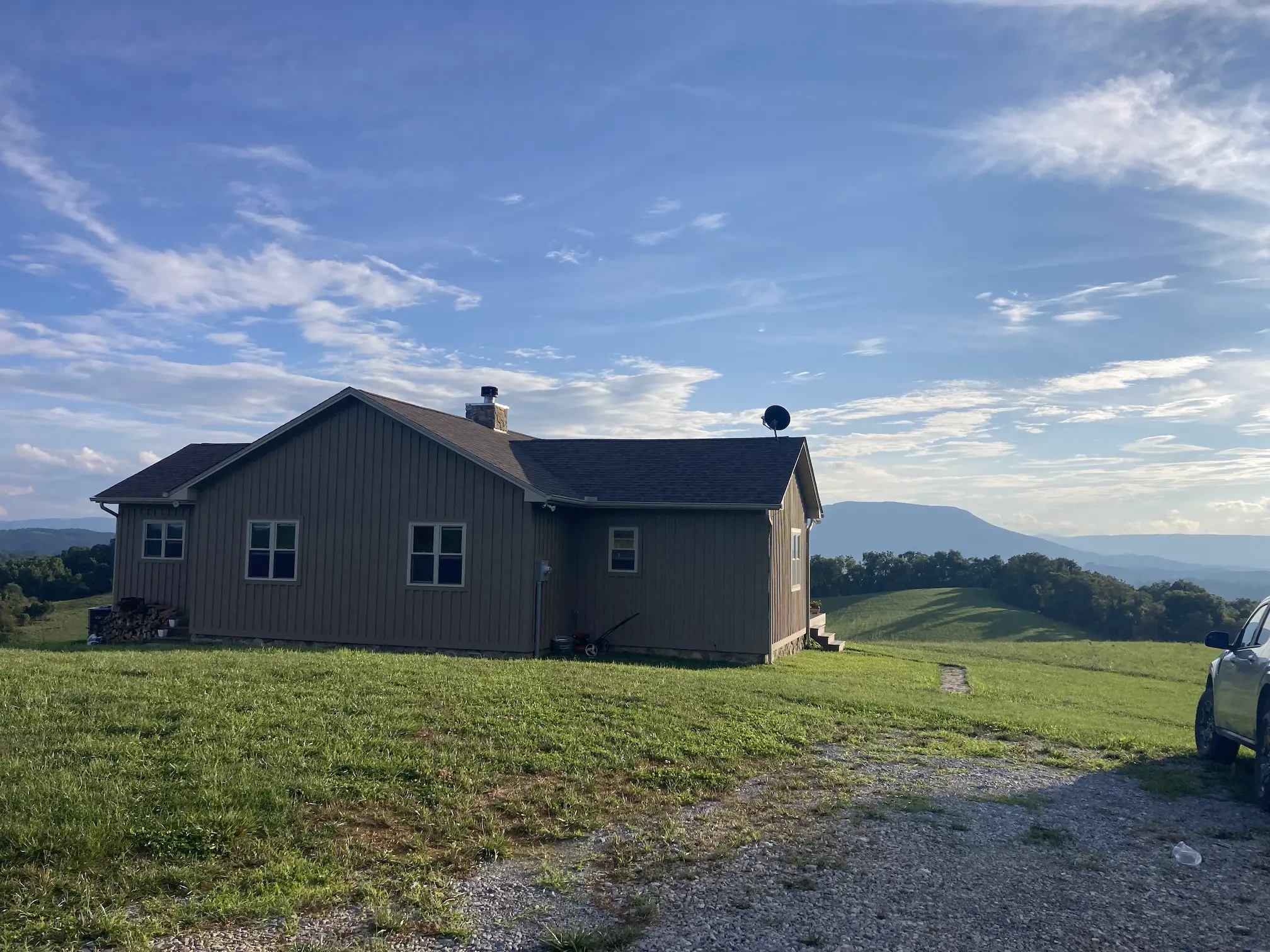 house on the hill top